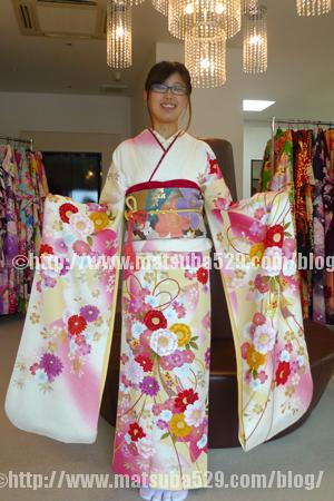 結婚式振袖着付け１