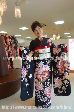 結婚式振袖着付け２