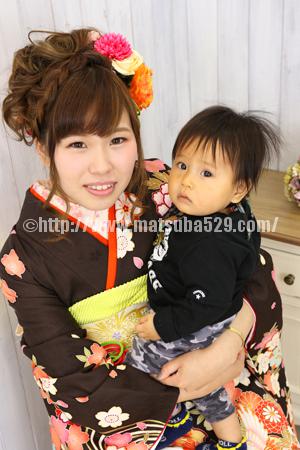 成人式前撮り振袖Rui3
