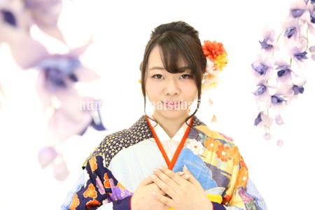 成人式前撮り振袖Maho2