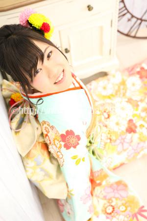 成人式前撮り振袖Saya2
