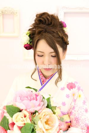 成人式前撮り振袖Chinami3