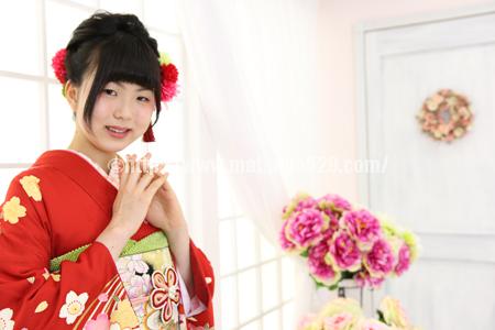 成人式前撮り振袖Natsumi1