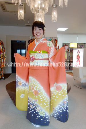 振袖お着付 稚奈