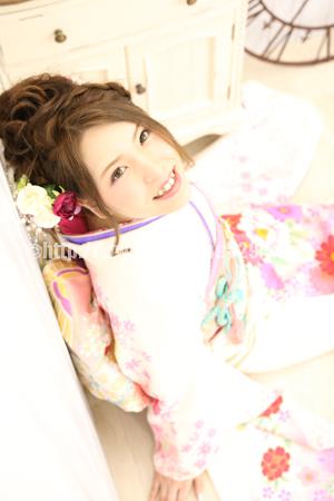成人式前撮り振袖Chinami2