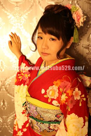 成人式前撮り振袖優花3