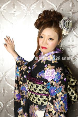 振袖成人式前撮りSakiho2