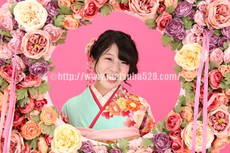 振袖成人式前撮りMina1