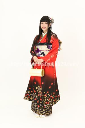 振袖成人式前撮り桜1