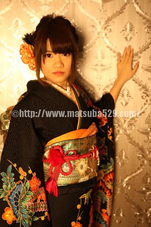 振袖成人式前撮りAina3