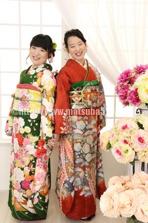 振袖成人式前撮りMikaRika1