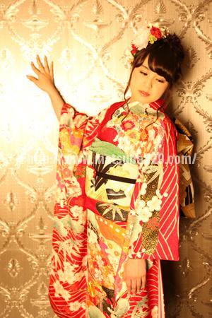 振袖成人式前撮りMariko3