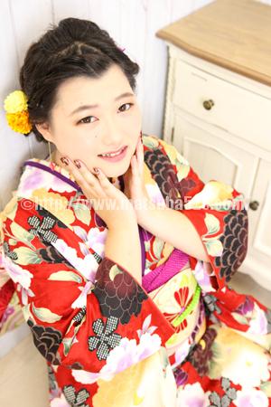 振袖成人式前撮りRuna1