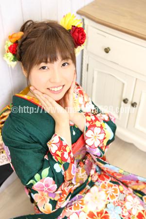 振袖成人式前撮りMika1